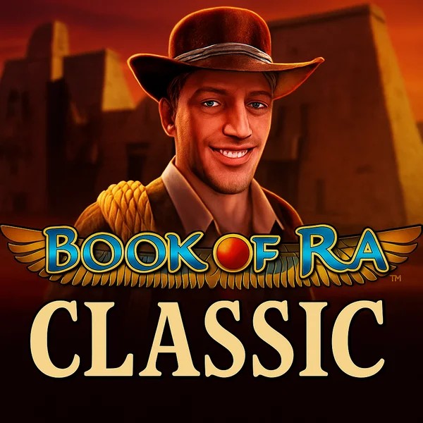 Book of Ra Classic by Novomatic, showcased at x3bets.gr – game logo