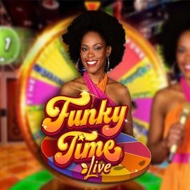Funky Time logo – Live Casino by Evolution at X3bet casino