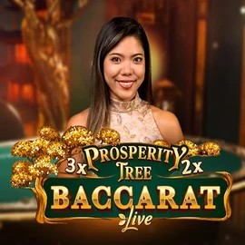 Prosperity Tree Baccarat slot logo by Evolution at X3bet casino
