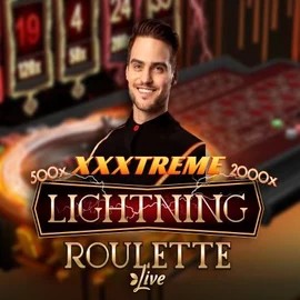 XXXtreme Lightning Roulette slot visual from Evolution available on x3bets.gr